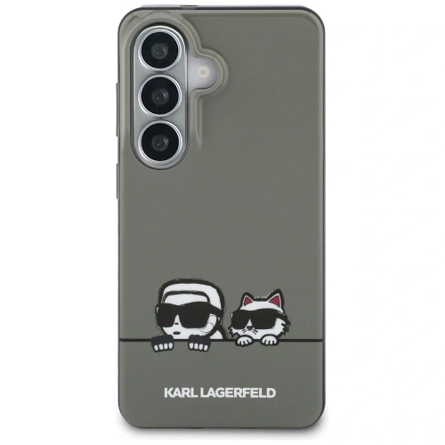 Etui Karl Lagerfeld IML Peekaboo Karl&Choupette MagSafe do Samsung Galaxy S26 czarny