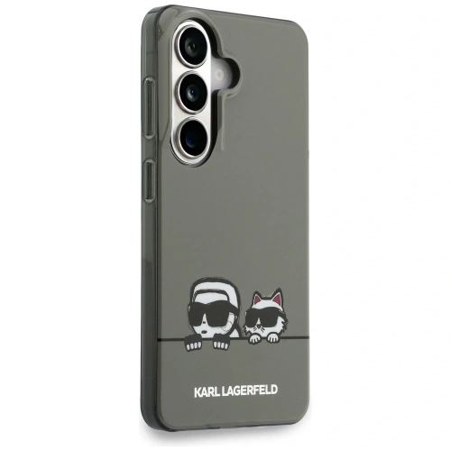Etui Karl Lagerfeld IML Peekaboo Karl&Choupette MagSafe do Samsung Galaxy S26 czarny