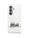 Etui Karl Lagerfeld IML Peekaboo Karl&Choupette MagSafe do Samsung Galaxy S26 Plus przezroczysty