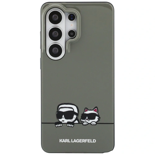 Etui Karl Lagerfeld IML Peekaboo Karl&Choupette MagSafe do Samsung Galaxy S26 Ultra czarny