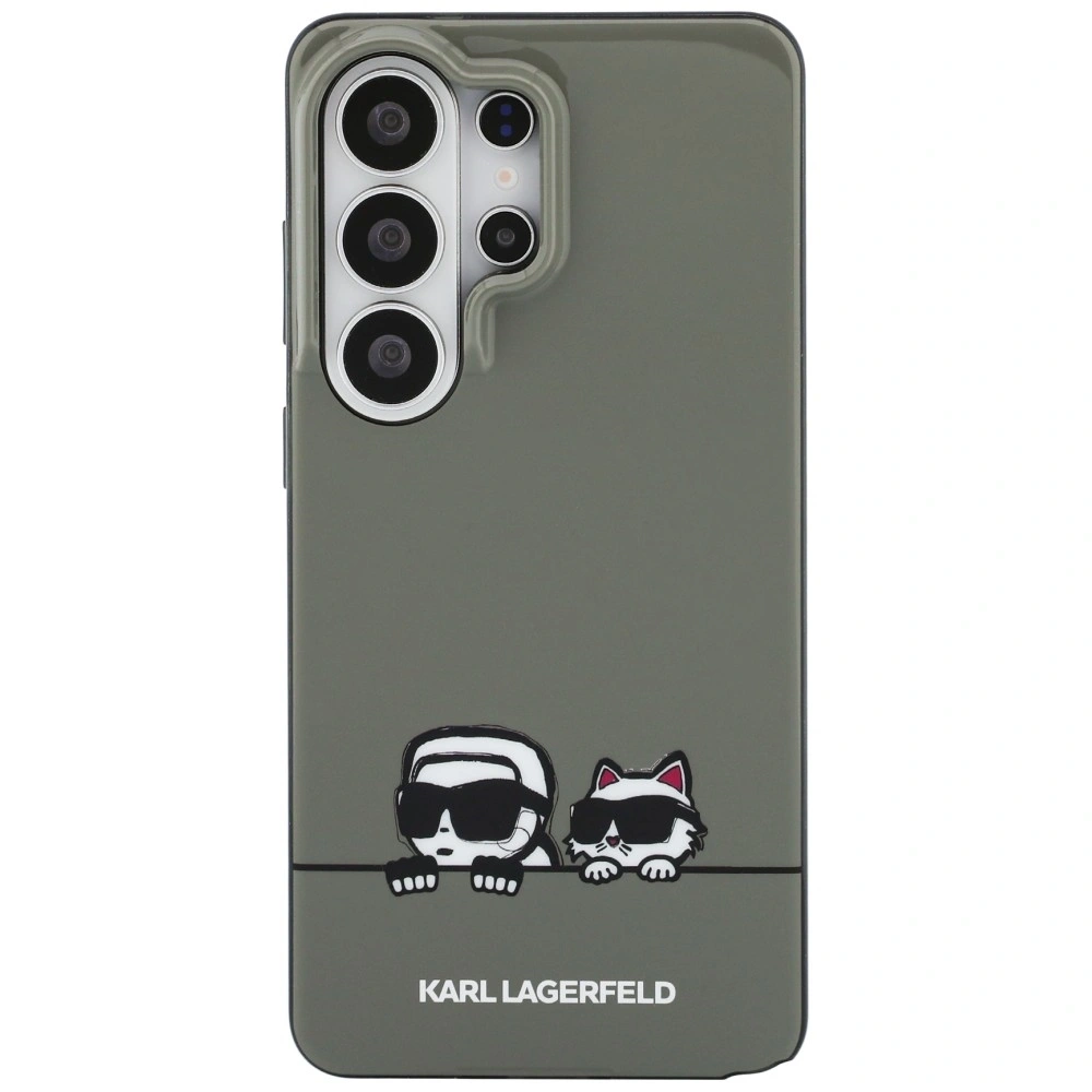 Etui Karl Lagerfeld IML Peekaboo Karl&Choupette MagSafe do Samsung Galaxy S26 Ultra czarny