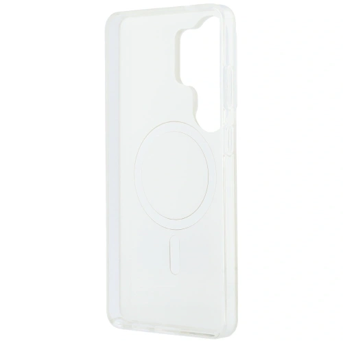 Etui Karl Lagerfeld IML Peekaboo Karl&Choupette MagSafe do Samsung Galaxy S26 Ultra przezroczysty