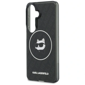 Etui Karl Lagerfeld IML Repeated Choupette MagSafe do Samsung Galaxy S26 czarny