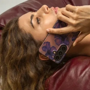 Etui Tech-Protect Lamano MagSafe do Samsung Galaxy S26 Velvet Night