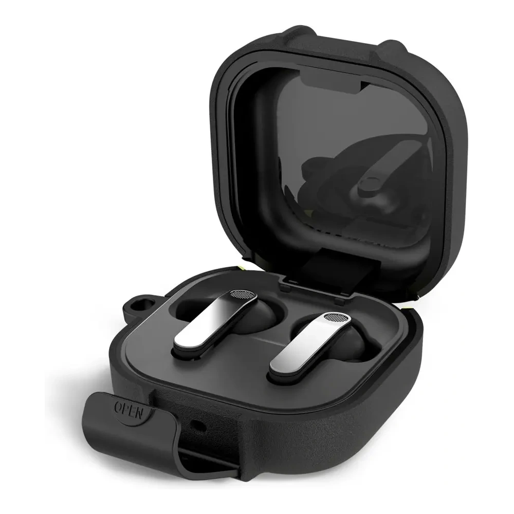 Etui Tech-Protect Slim Hook do Samsung Galaxy Buds 4 / 4 Pro Black