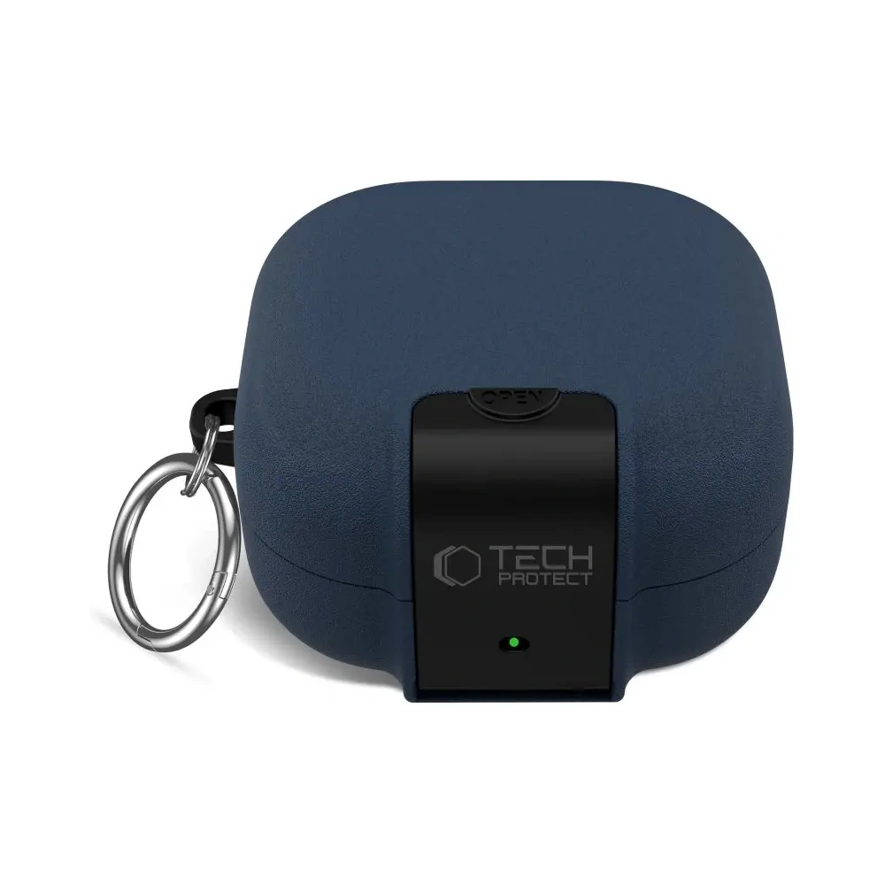 Etui Tech-Protect Slim Hook do Samsung Galaxy Buds 4 / 4 Pro Fluffy Blue