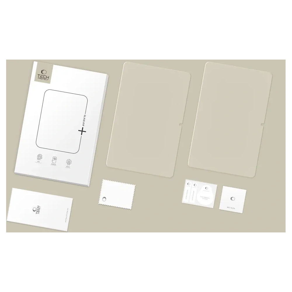 Szkło hartowane Tech-Protect Glass Fit+ do Xiaomi Pad 7 / 7 Pro / 8 / 8 Pro 11.2 Clear [2 PACK]