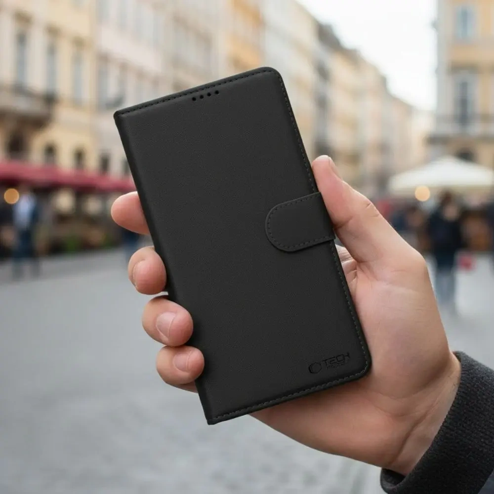 Etui Tech-Protect Wallet do Samsung Galaxy A36 / A56 / A37 5G Black