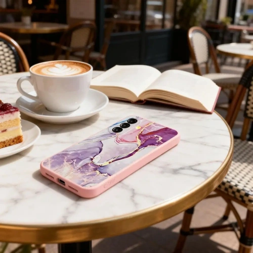 Etui Tech-Protect Icon do Samsung Galaxy A37 5G Marble