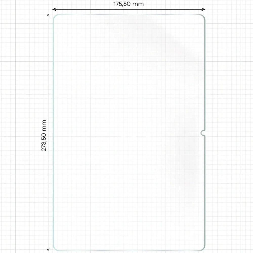 Folia imitująca papier Bizon Film Tab Papirus do Samsung Galaxy Tab S9 / S9 FE [2 PACK]