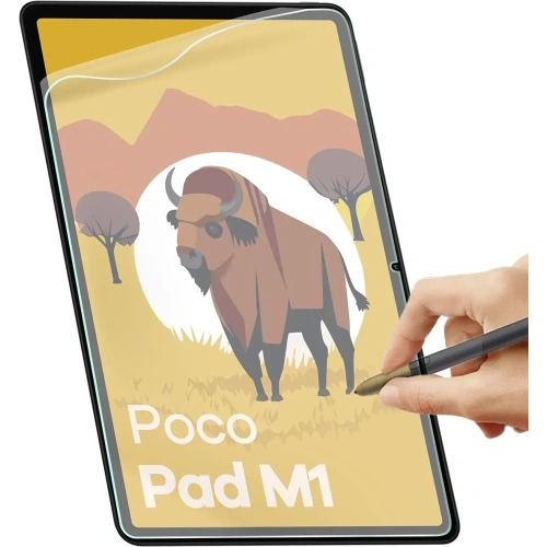 Folia imitująca papier Bizon Film Tab Papirus do Samsung Galaxy Tab S9 / S9 FE [2 PACK]