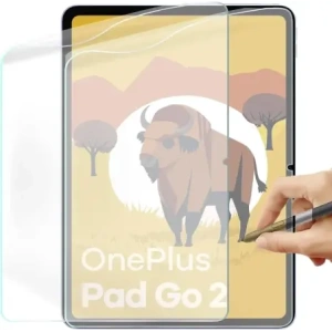 Folia imitująca papier Bizon Film Tab Papirus do Samsung Galaxy Tab S9 / S9 FE [2 PACK]