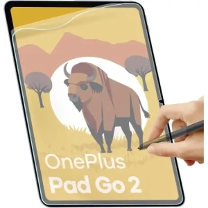 Folia imitująca papier Bizon Film Tab Papirus do Samsung Galaxy Tab S9 / S9 FE [2 PACK]