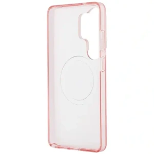 Etui Karl Lagerfeld IML Repeated Choupette MagSafe do Samsung Galaxy S26 Ultra różowy