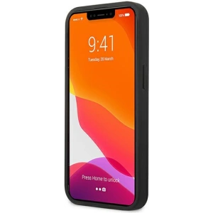 [CR] Etui Karl Lagerfeld KLHCP13SOKPK Apple iPhone 13 mini czarny/black hardcase Saffiano Ikonik Karl`s Patch