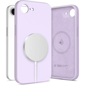 [CR] Etui Tech-Protect Liquid Silicone MagSafe Apple iPhone 16e Mauve