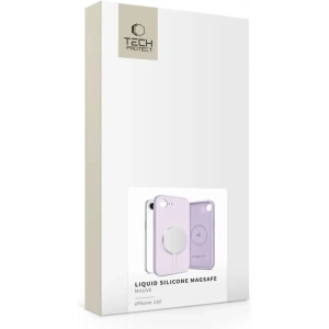[CR] Etui Tech-Protect Liquid Silicone MagSafe Apple iPhone 16e Mauve