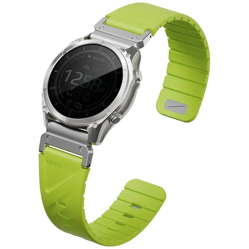 Pasek UNIQ Fluo do Garmin 22mm limonka