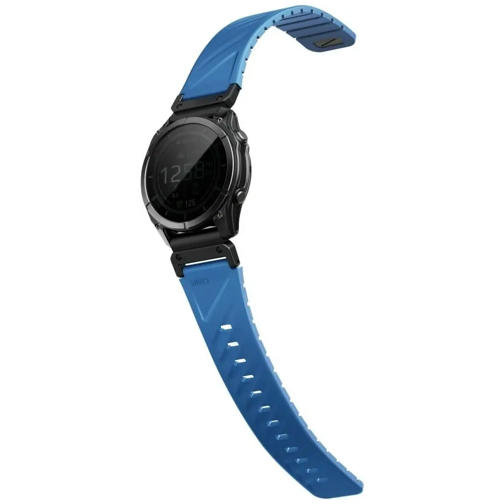 Pasek UNIQ Fluo do Garmin 22mm niebieski