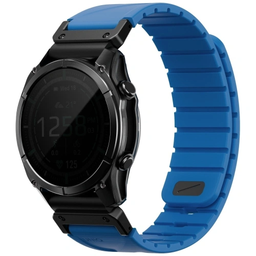 Pasek UNIQ Fluo do Garmin 22mm niebieski