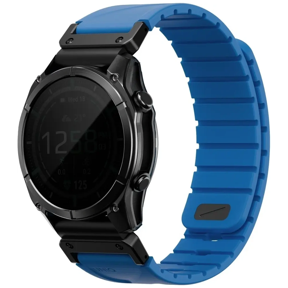 Pasek UNIQ Fluo do Garmin 22mm niebieski