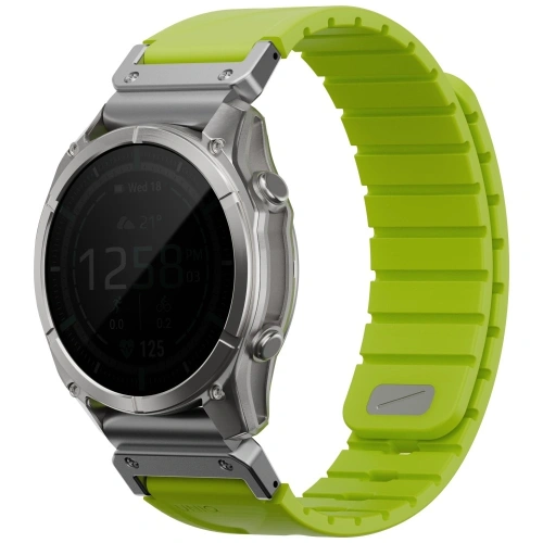 Pasek UNIQ Fluo do Garmin 26mm limonka