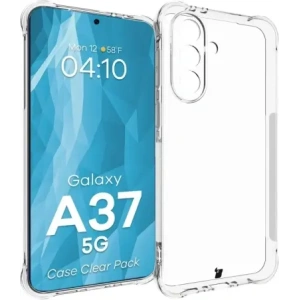 Elastyczne etui + 2x szkło hartowane Bizon Case Clear Pack do Samsung Galaxy A37 5G