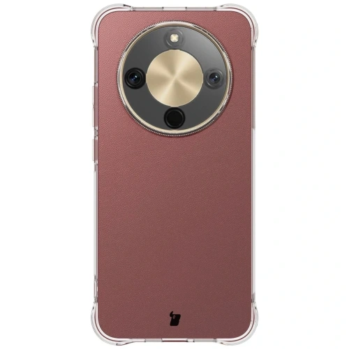 Elastyczne etui + 2x folia na ekran Bizon Case Clear Pack do Honor Magic8 Lite