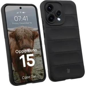Pancerne etui Bizon Case Tur do Oppo Reno 15 czarne