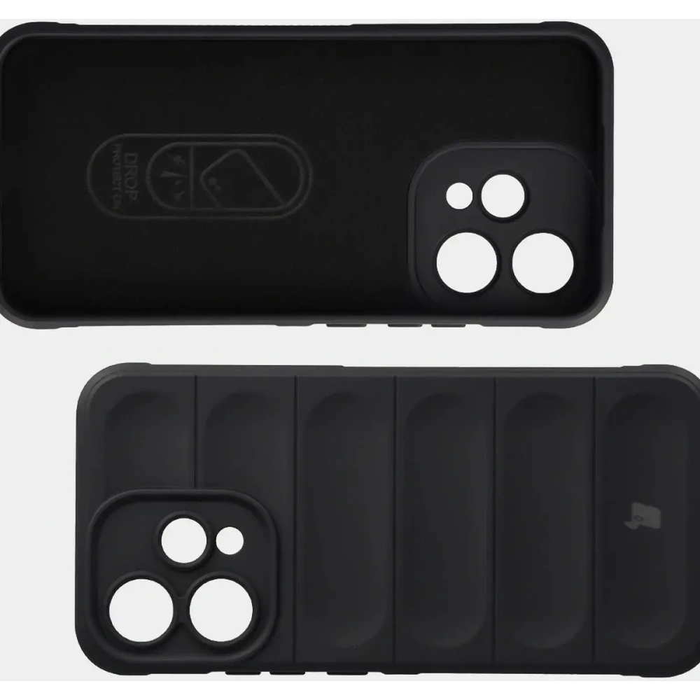 Pancerne etui Bizon Case Tur do Oppo Reno 15 czarne