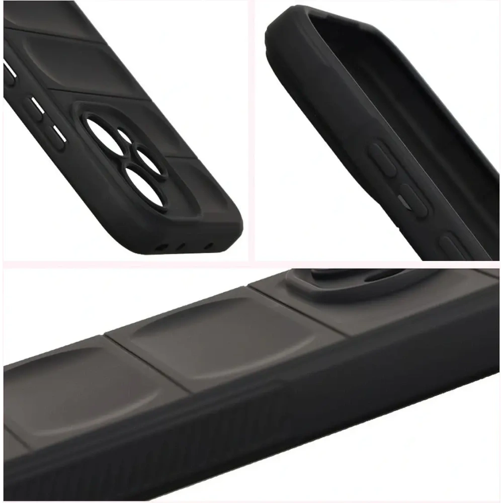 Pancerne etui Bizon Case Tur do Oppo Reno 15 czarne