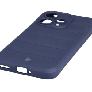 Pancerne etui Bizon Case Tur do Oppo Reno 15 granatowe