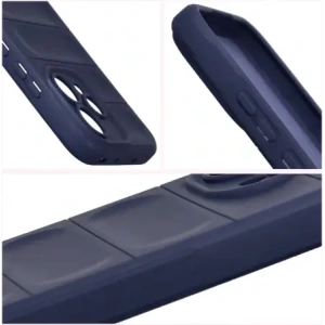 Pancerne etui Bizon Case Tur do Oppo Reno 15 granatowe