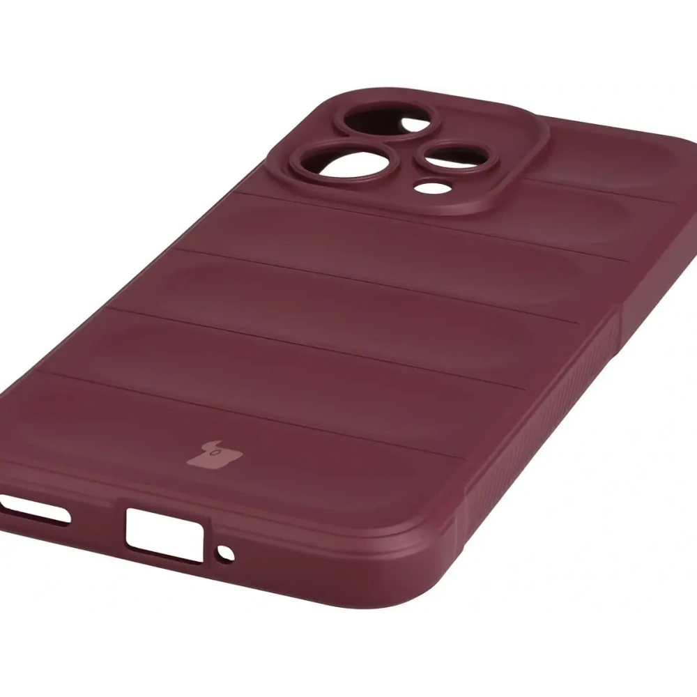 Pancerne etui Bizon Case Tur do Oppo Reno 15 burgundowe