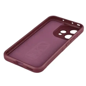 Pancerne etui Bizon Case Tur do Oppo Reno 15 burgundowe