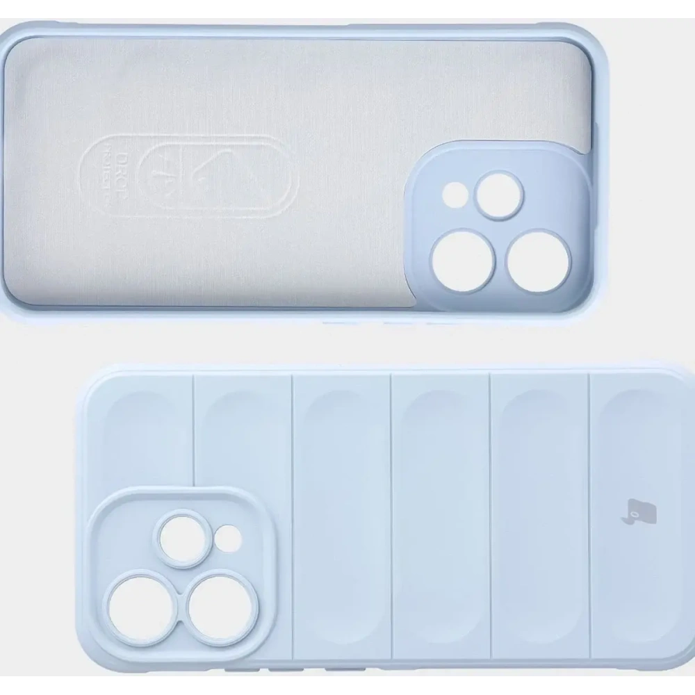 Pancerne etui Bizon Case Tur do Oppo Reno 15 jasnoniebieskie