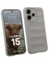 Pancerne etui Bizon Case Tur do Oppo Reno 15 jasnoszare