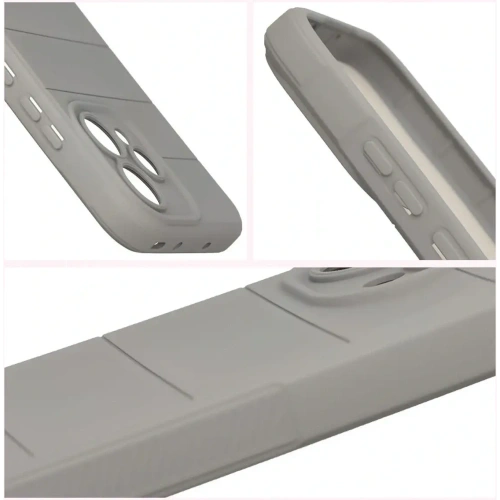 Pancerne etui Bizon Case Tur do Oppo Reno 15 jasnoszare