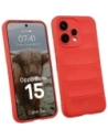 Pancerne etui Bizon Case Tur do Oppo Reno 15 czerwone