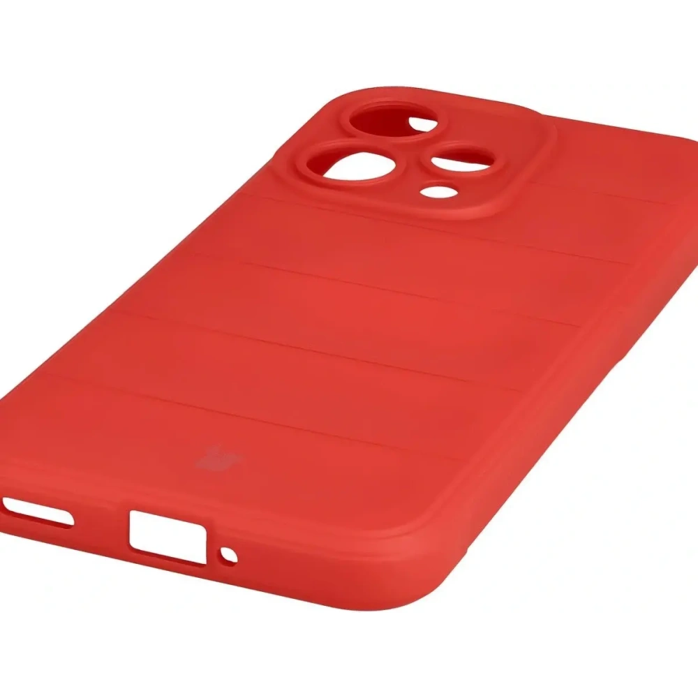 Pancerne etui Bizon Case Tur do Oppo Reno 15 czerwone