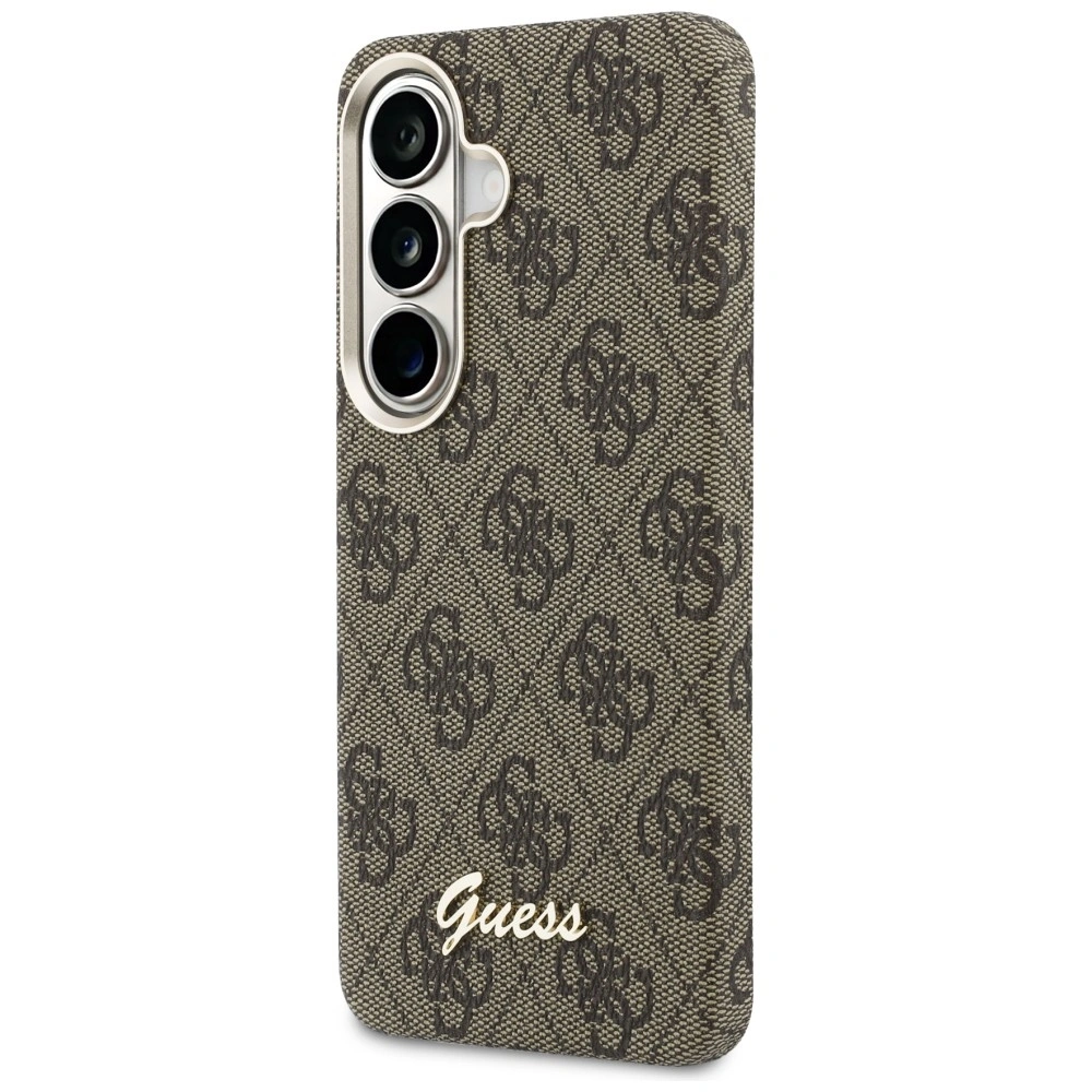 Kryt Guess 4G Script MagSafe Samsung Galaxy S26 brown