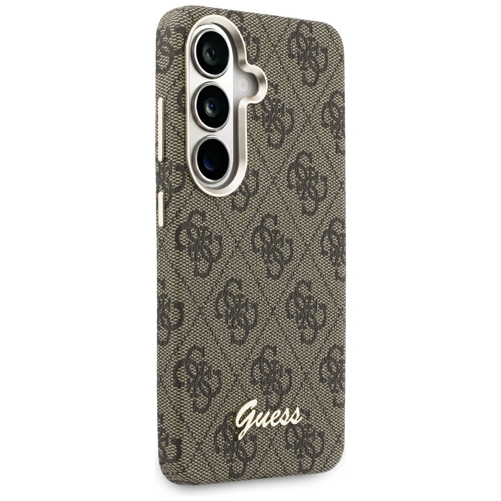 Kryt Guess 4G Script MagSafe Samsung Galaxy S26 brown