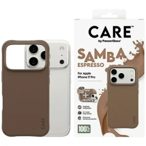 Etui CARE by PanzerGlass Fashionable Samba MagSafe do Apple iPhone 17 Pro espresso