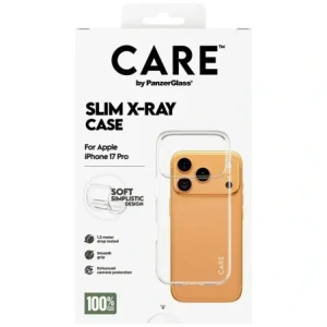 Etui CARE by PanzerGlass Fashionable X-Ray Soft Basic do Apple iPhone 17 Pro przezroczysty