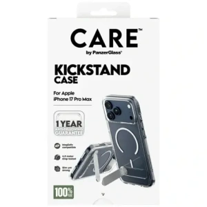 Etui CARE by PanzerGlass Feature w. Kickstand MagSafe do Apple iPhone 17 Pro Max przezroczysty