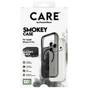 Etui CARE by PanzerGlass Flagship Urban Explorer w. Black MagSafe do Apple iPhone 17 Pro dymny