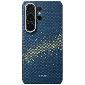 Etui PITAKA Edge Case MagSafe do Samsung Galaxy S26 Ultra milky way galaxy