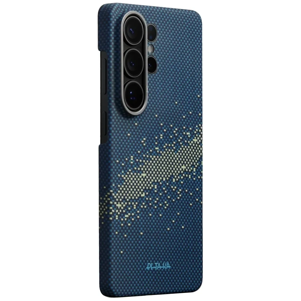 Etui PITAKA Edge Case MagSafe do Samsung Galaxy S26 Ultra milky way galaxy