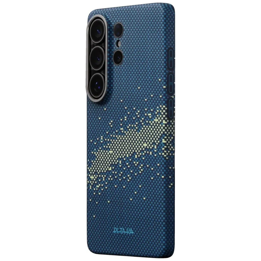 Etui PITAKA Edge Case MagSafe do Samsung Galaxy S26 Ultra milky way galaxy