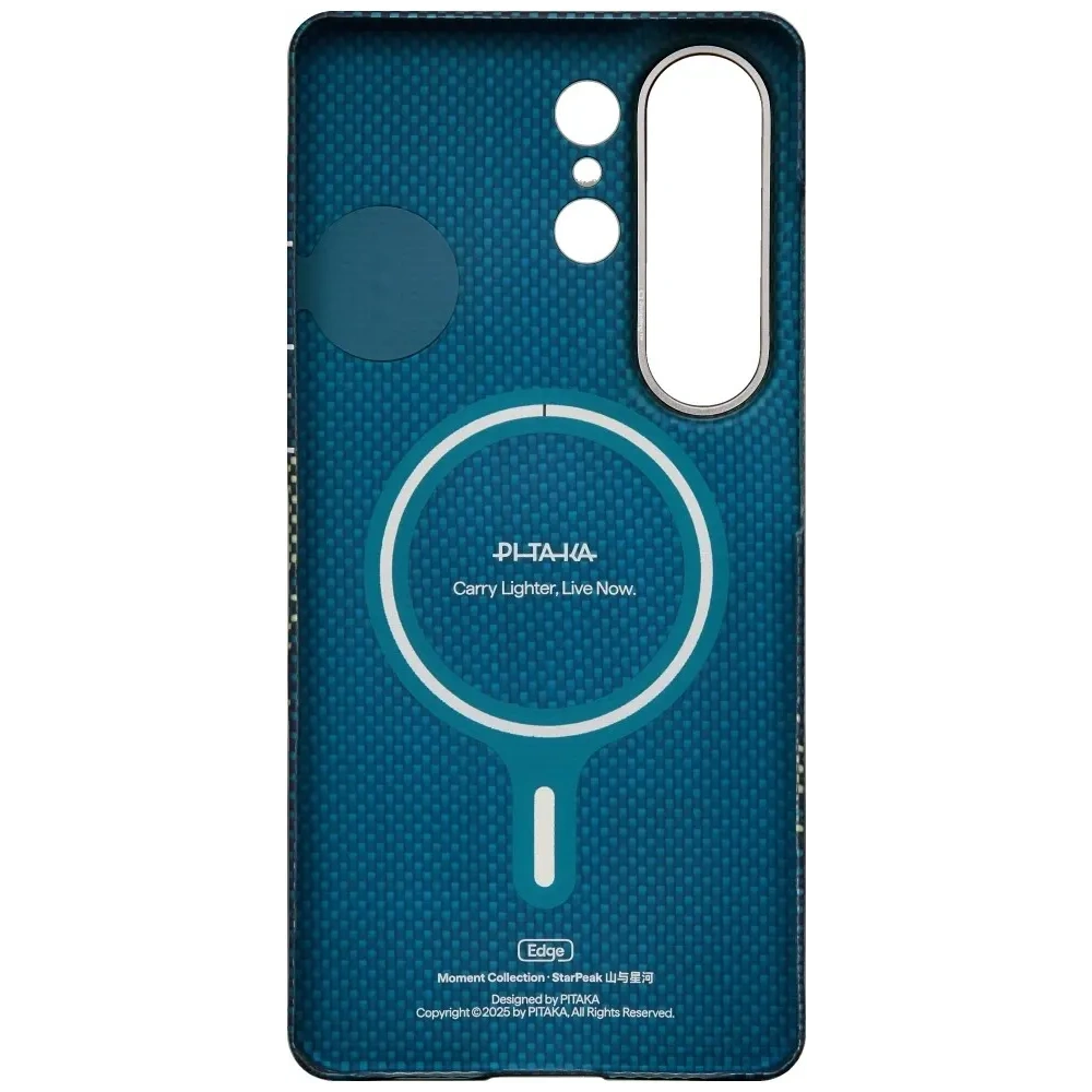 Etui PITAKA Edge Case MagSafe do Samsung Galaxy S26 Ultra milky way galaxy